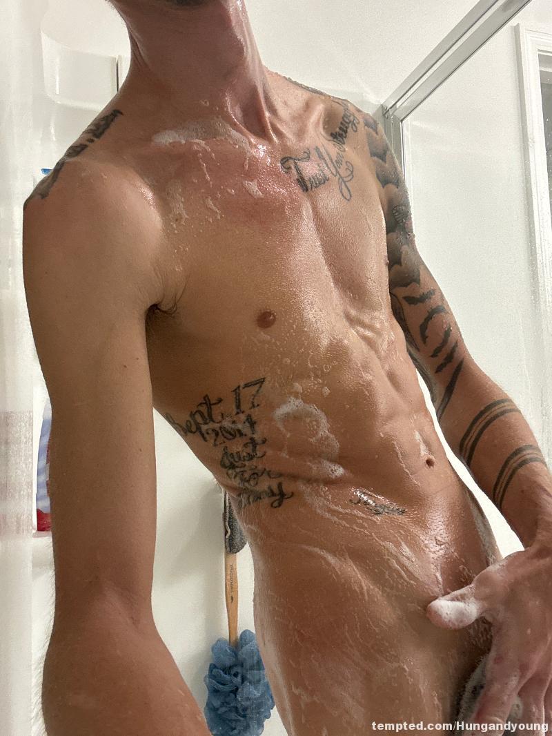 Cum shower