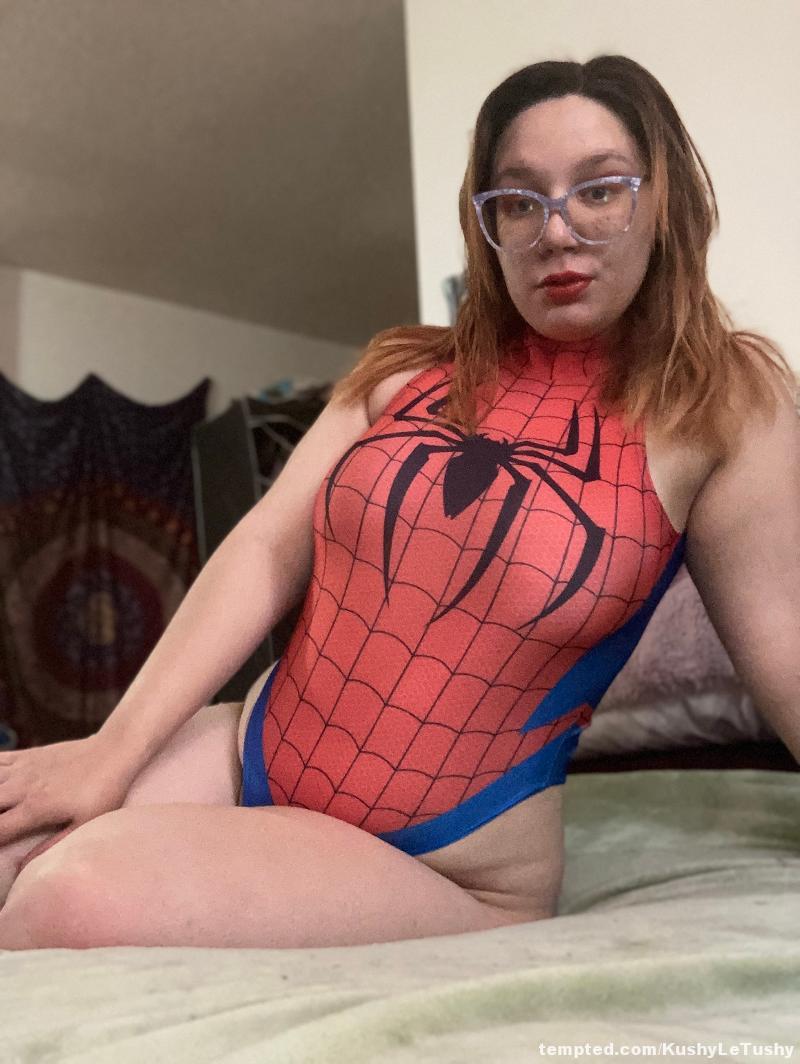 I love my Spider-Man sexy cosplay 