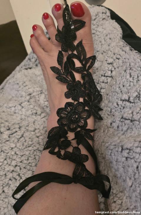 Goddess pretty feet accessories