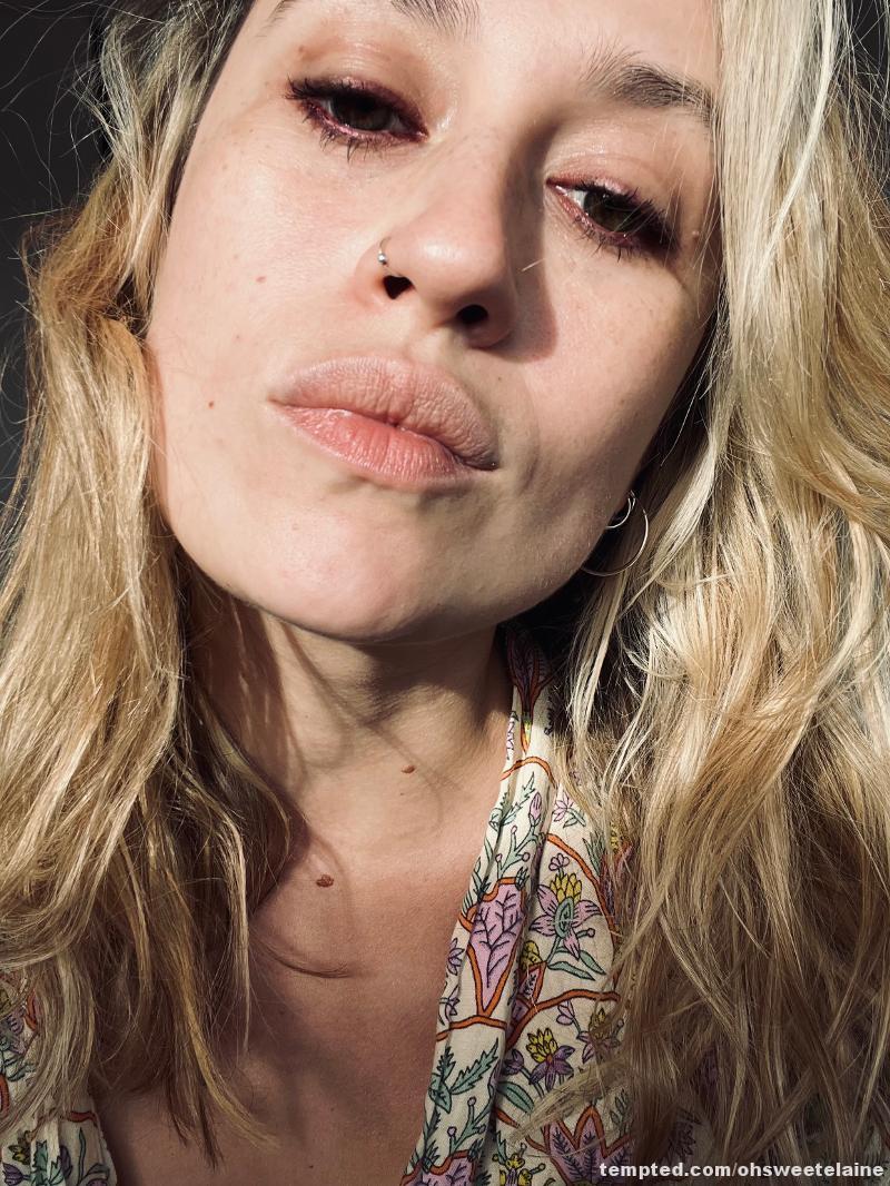 Selfie in the sun