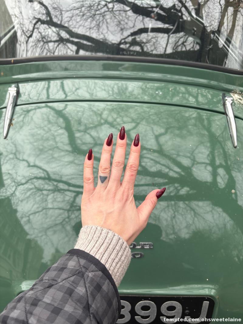 My nails #NewOnTempted #NailPolishLove  #SexyNails  #NailFetish #SubscribeForMore 