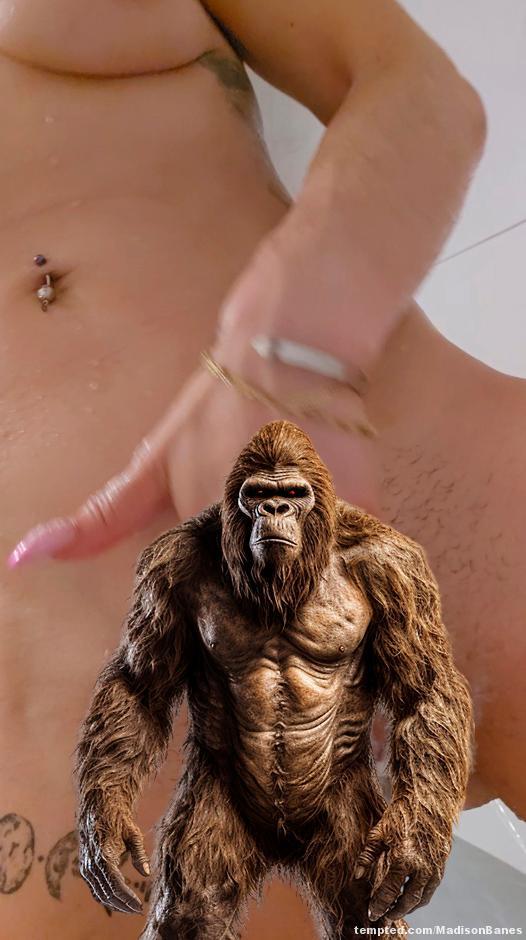 BIGFOOT BUSH LOL!!!  Shaving tomorrow for a custom.  #GrabNow #Hairy #PubicHair #TheGreatReset 