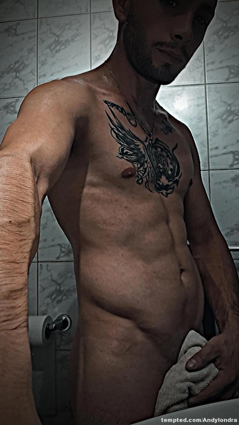 Saliendo de la ducha