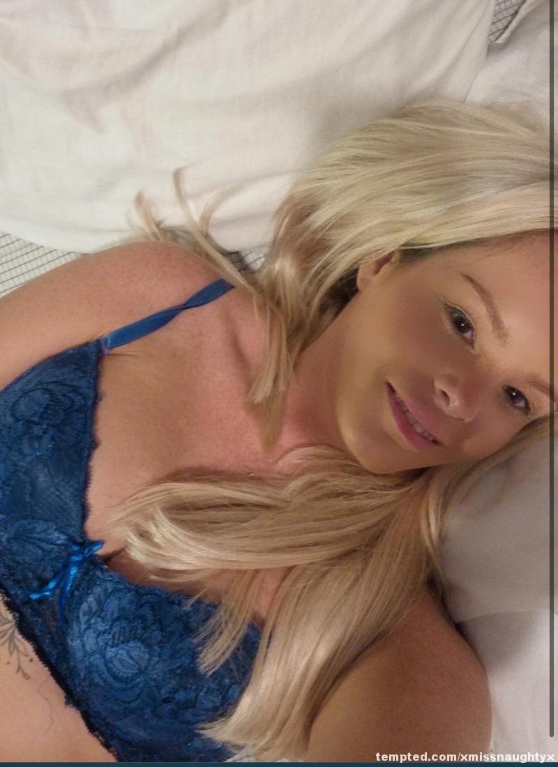 Lady in blue