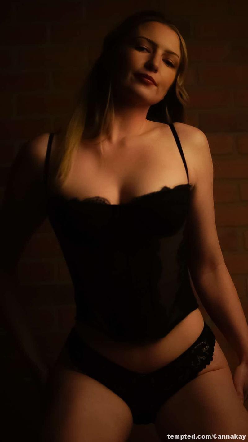Low light lady