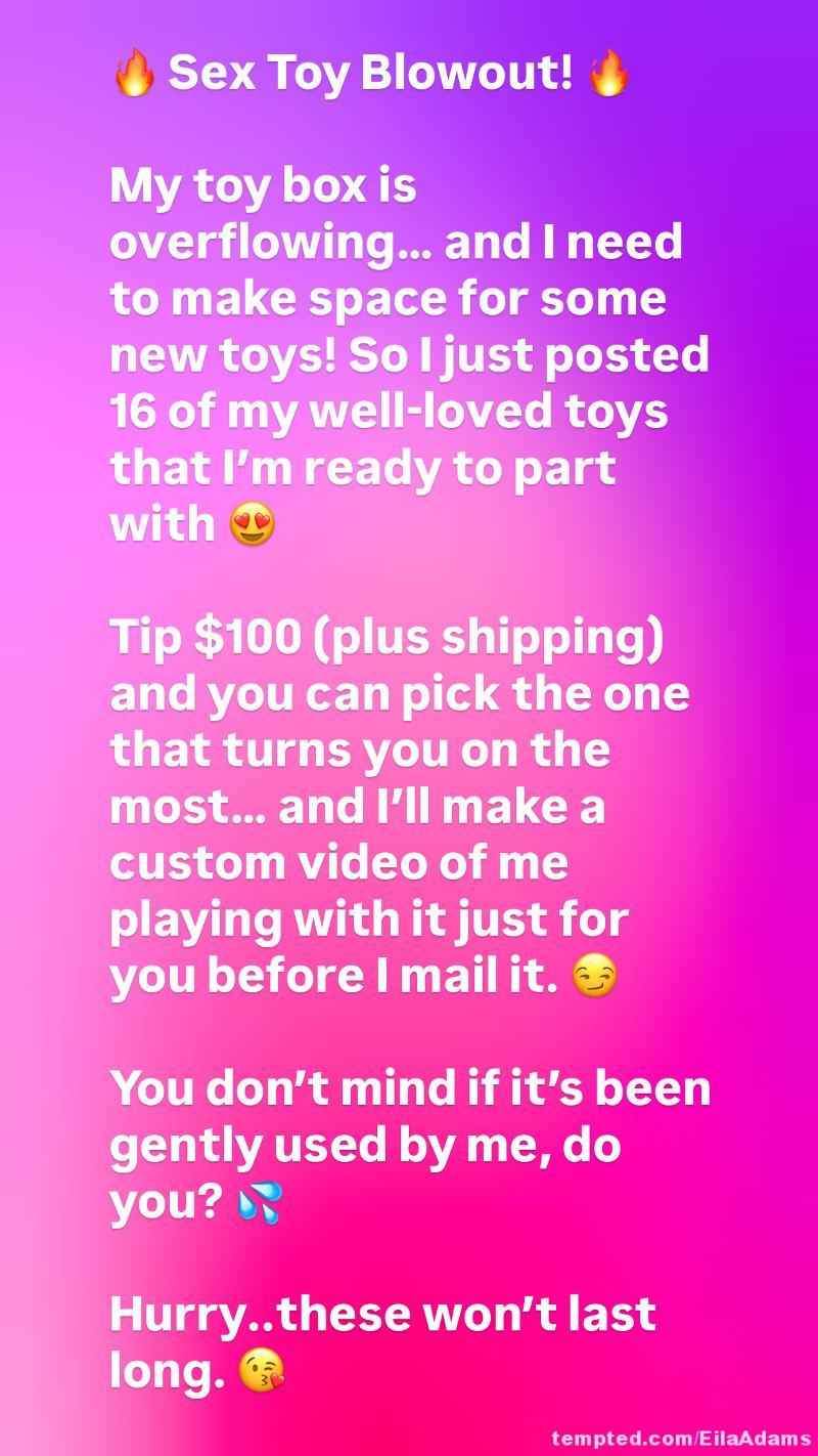 🔥 SEX TOY BLOWOUT SALE 🔥