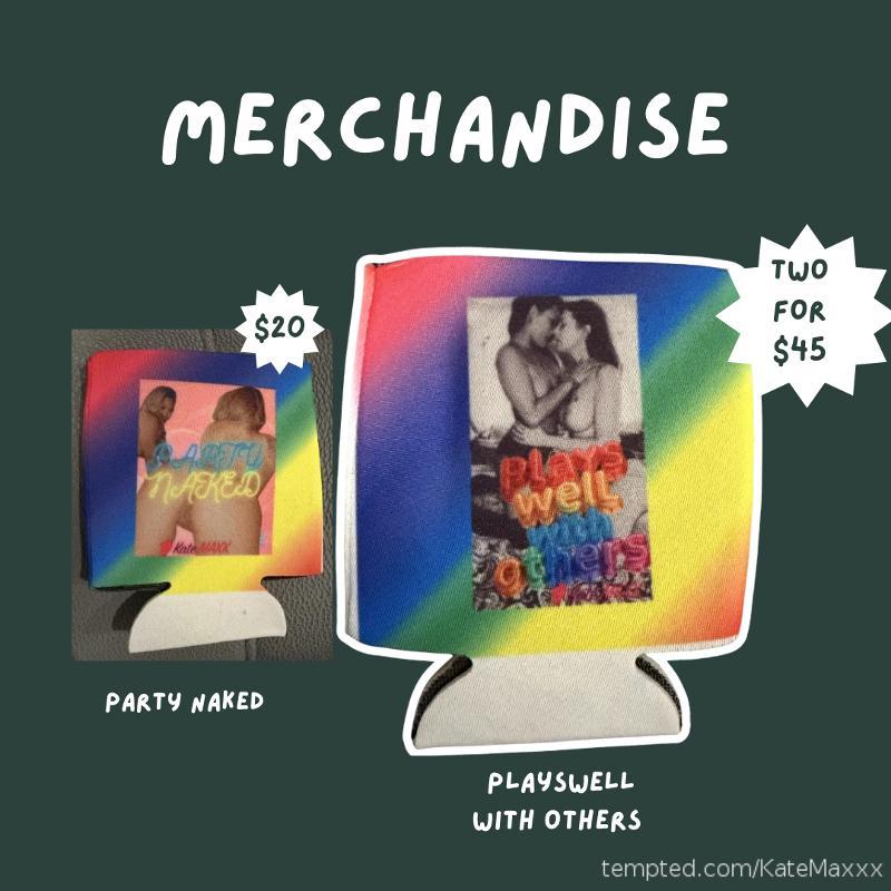 Merch available! Lighters, pins, stickers & Drink koozies featuring @Overlairbee and more!  #adultmerch  #eroticart #nsfwshop #nsfwshop 