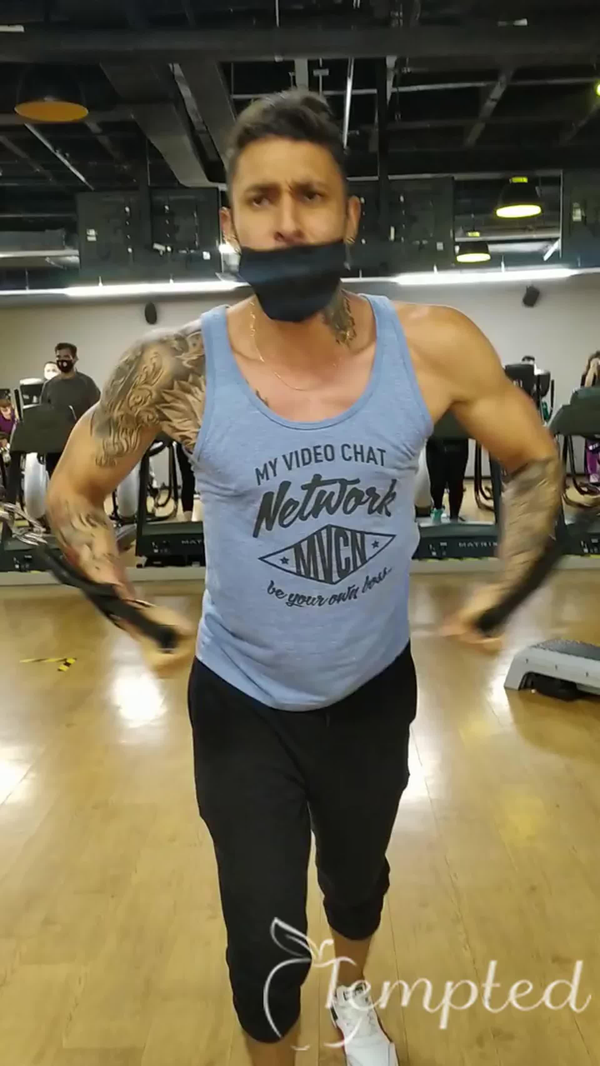 to give hard to the exercise