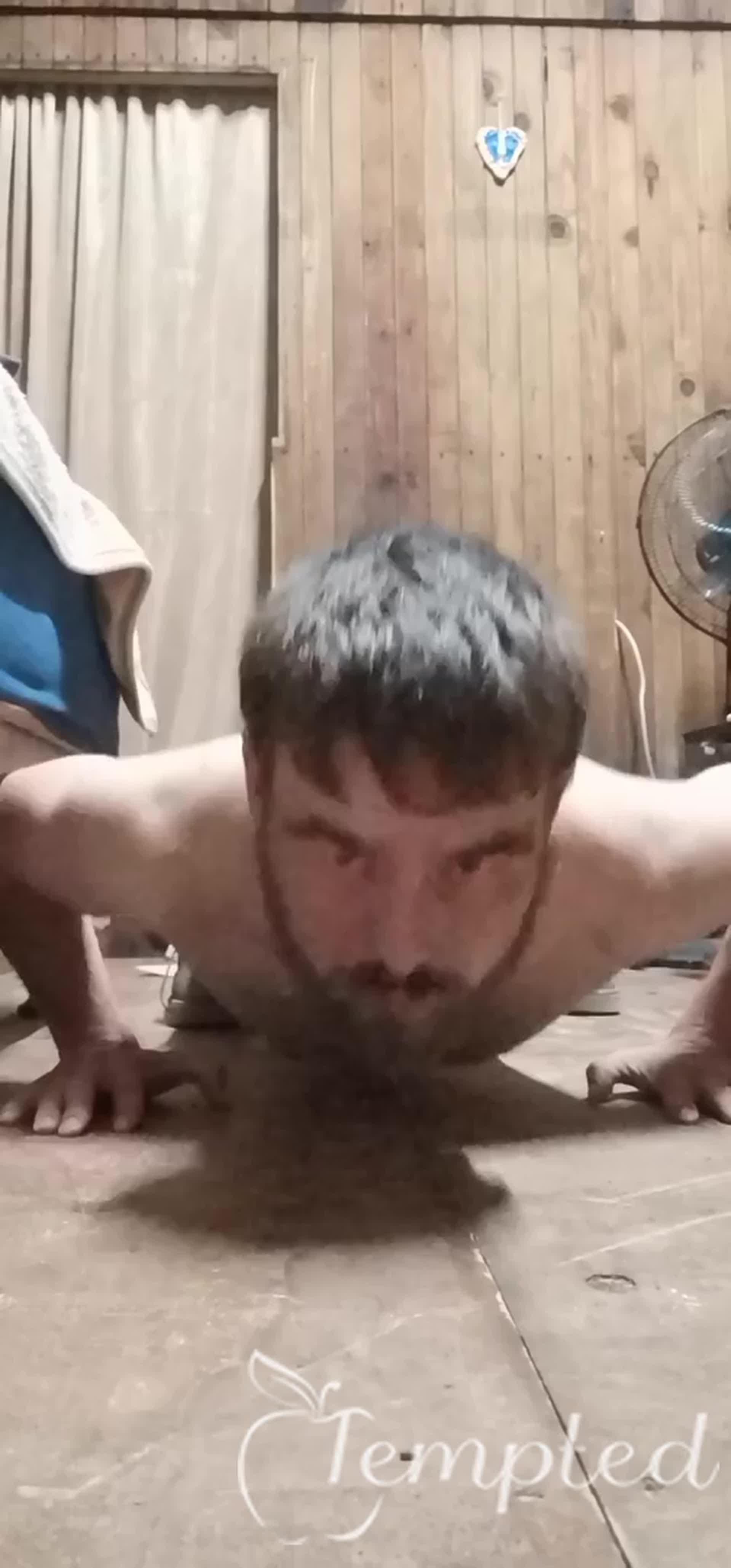 Naked pushups