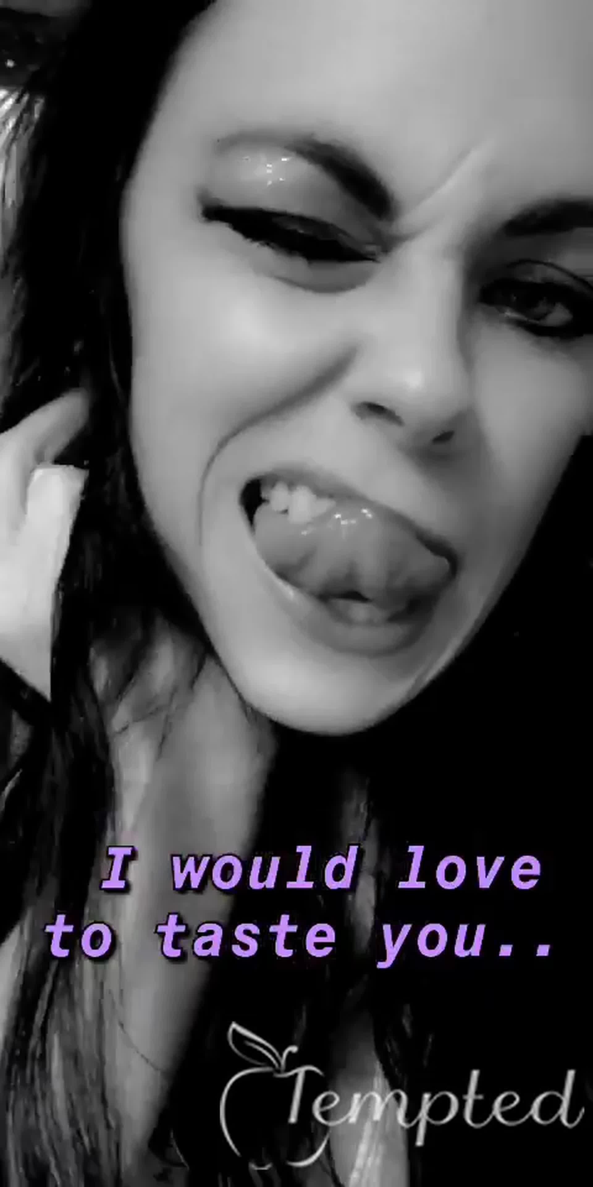 I wanna taste you