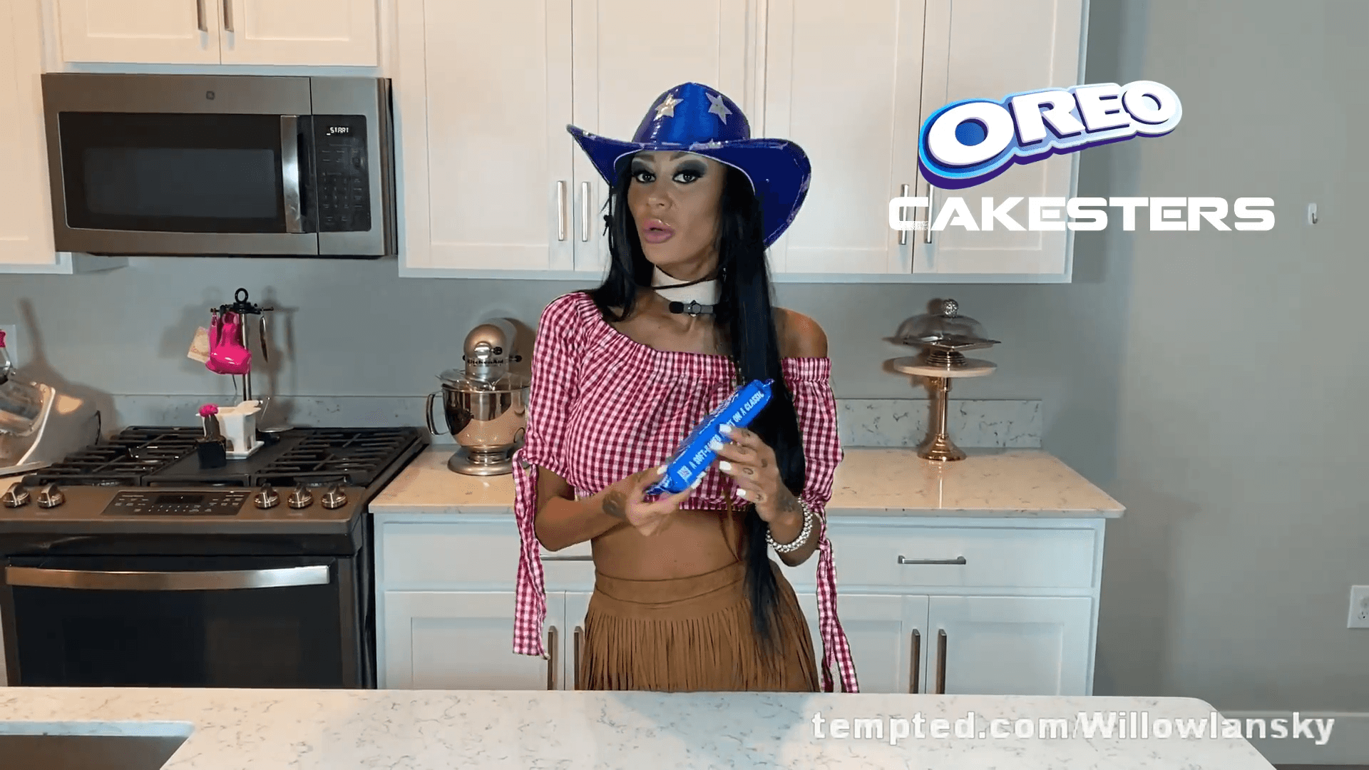 Willow Lansky Topless Food Reviews Oreo Cakesters