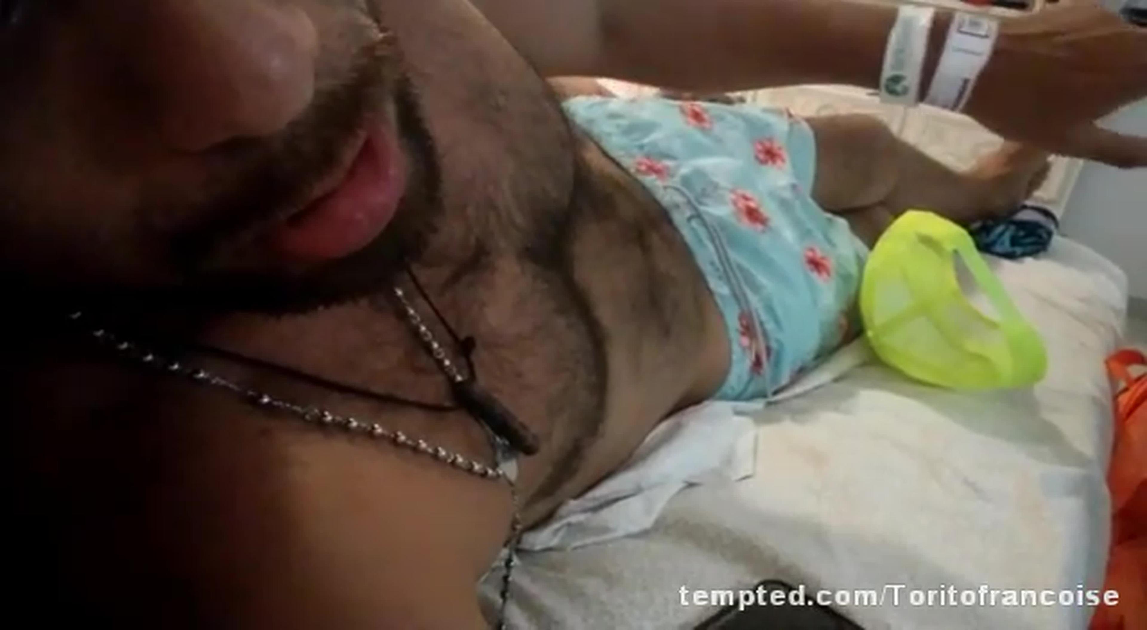 At bed