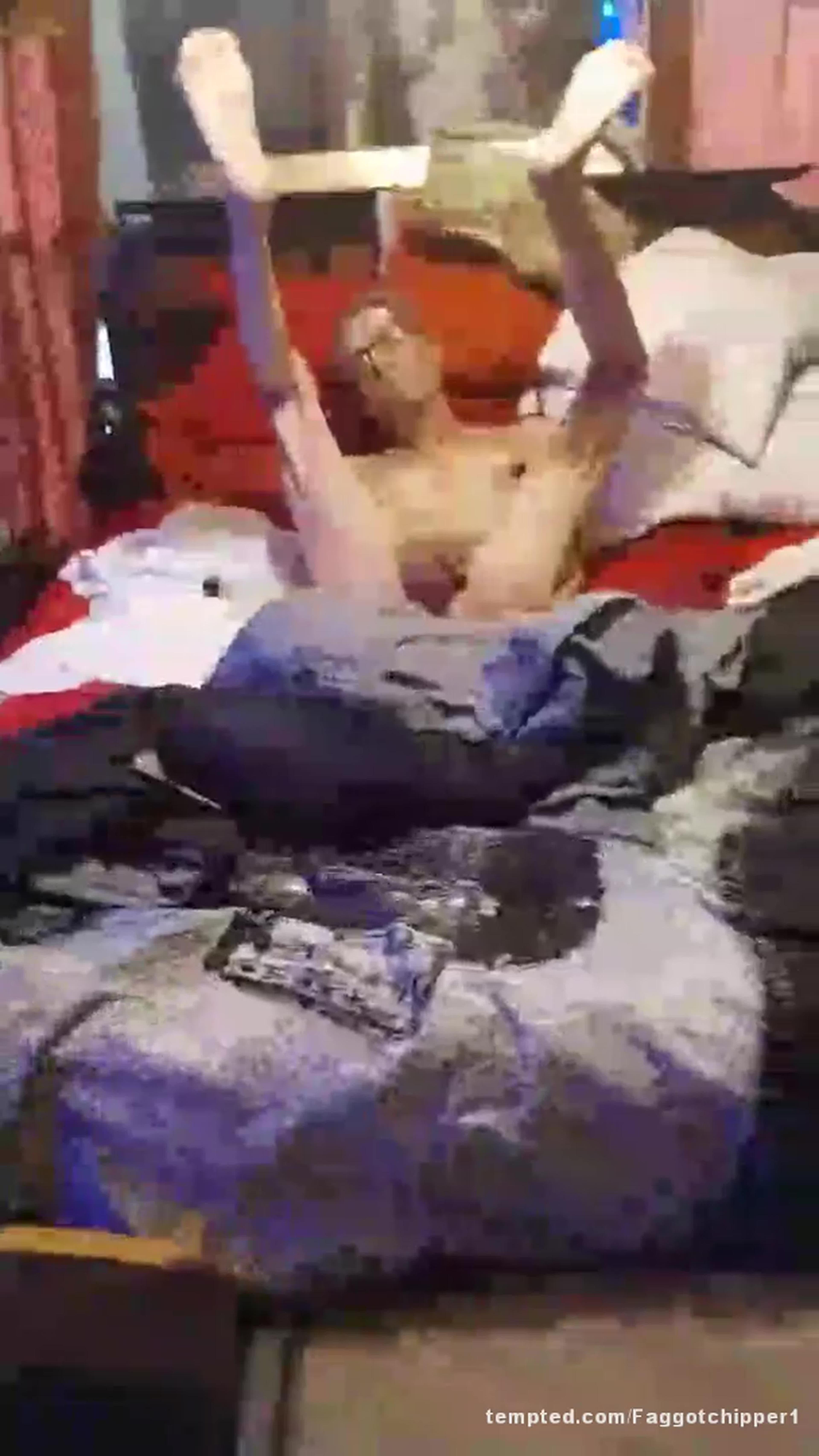 Playing with my manpussy
