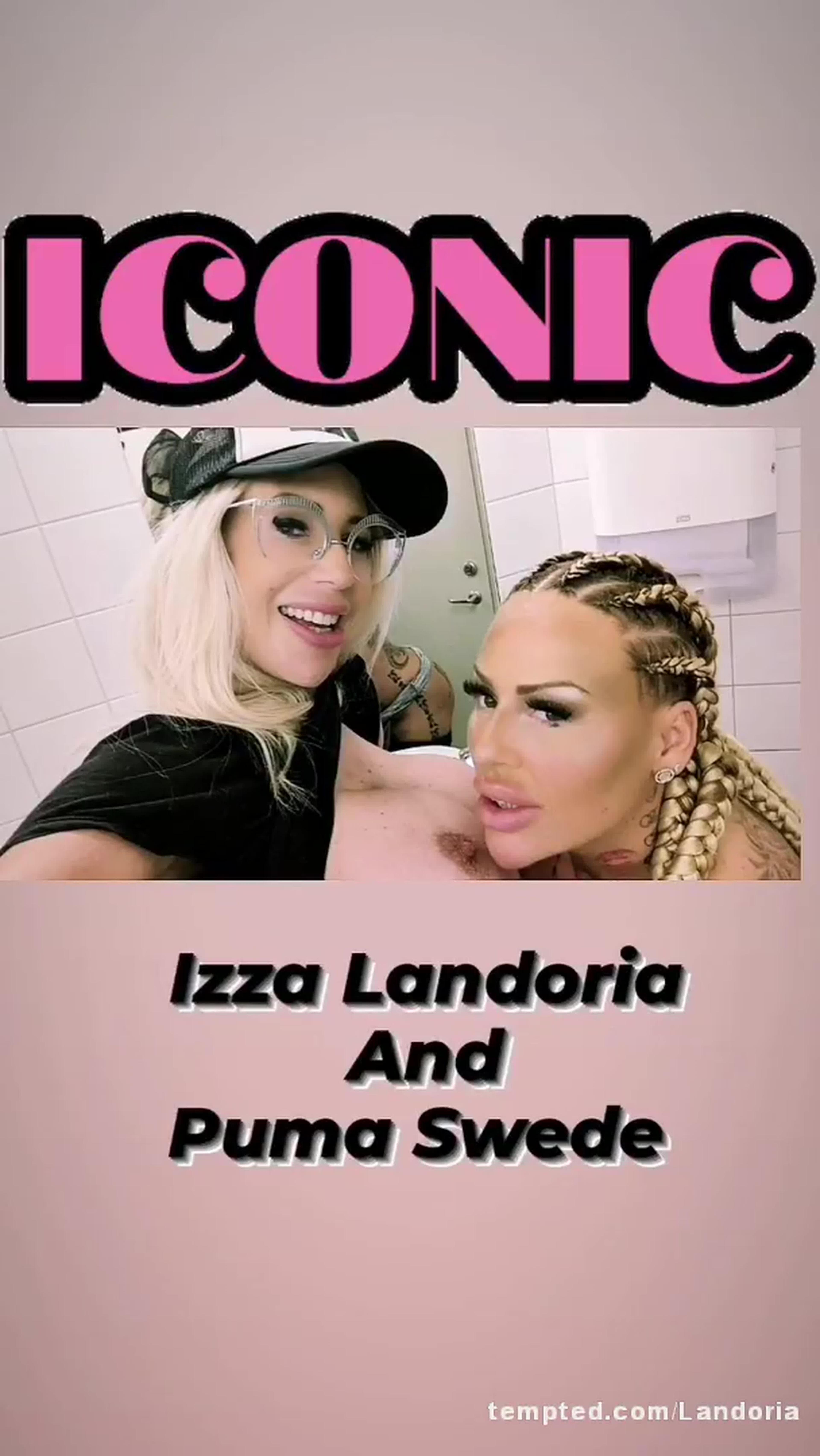 Izza Landoria and Puma Swede