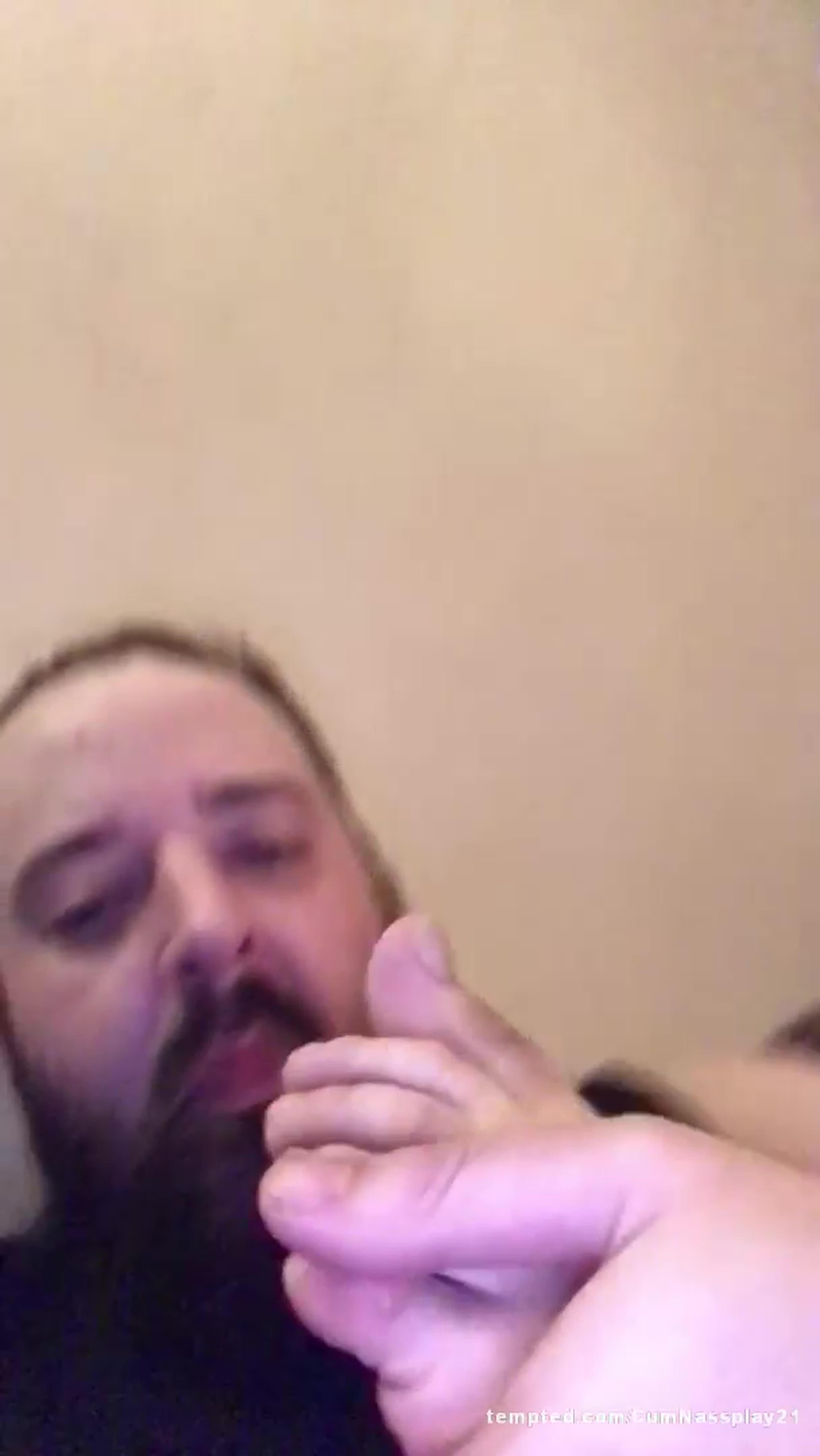Sucking my own toes