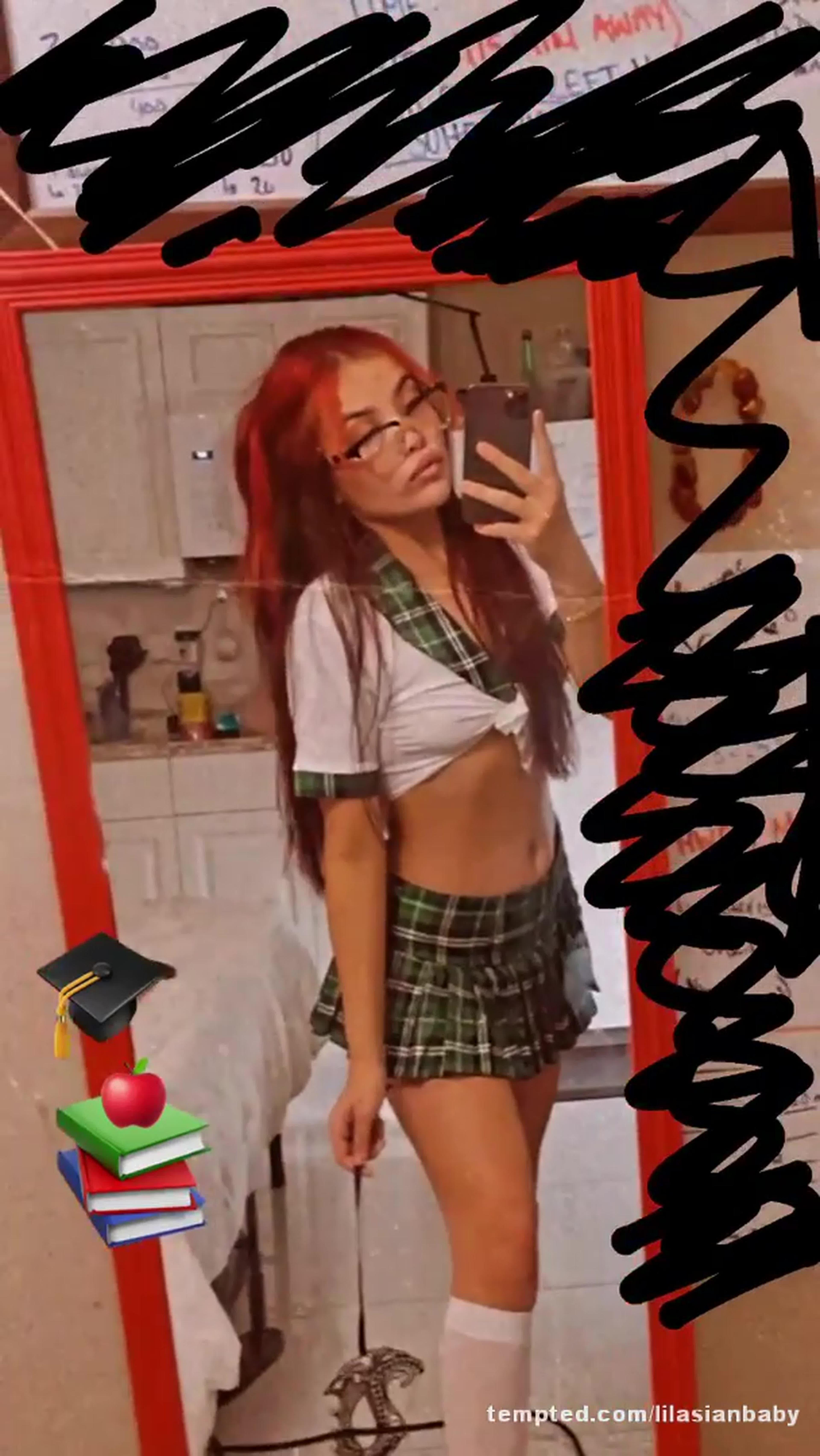 Naughty SCHOOL GIRL , you ready for class ? 😇
