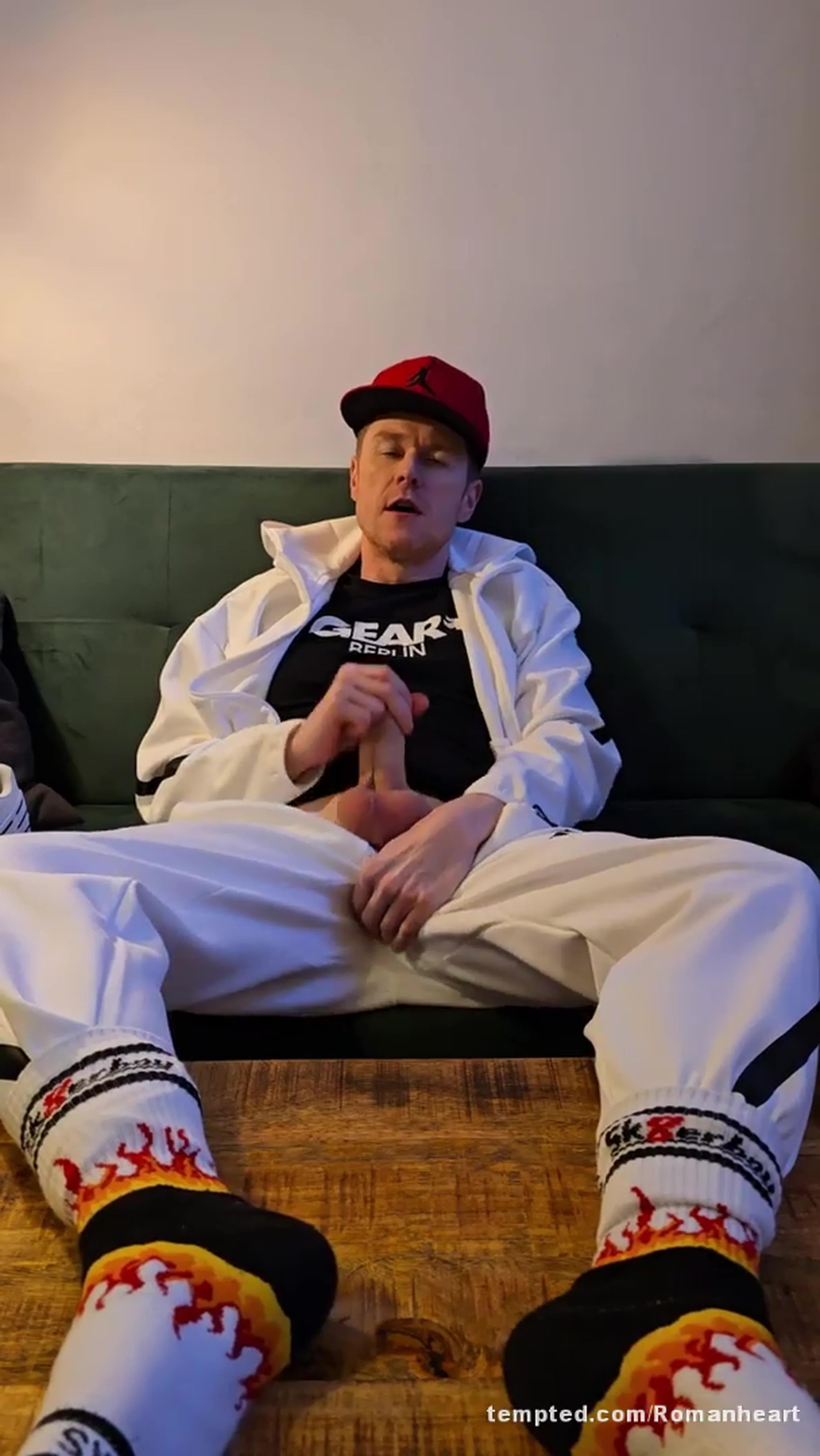 Jerk in White Adidas