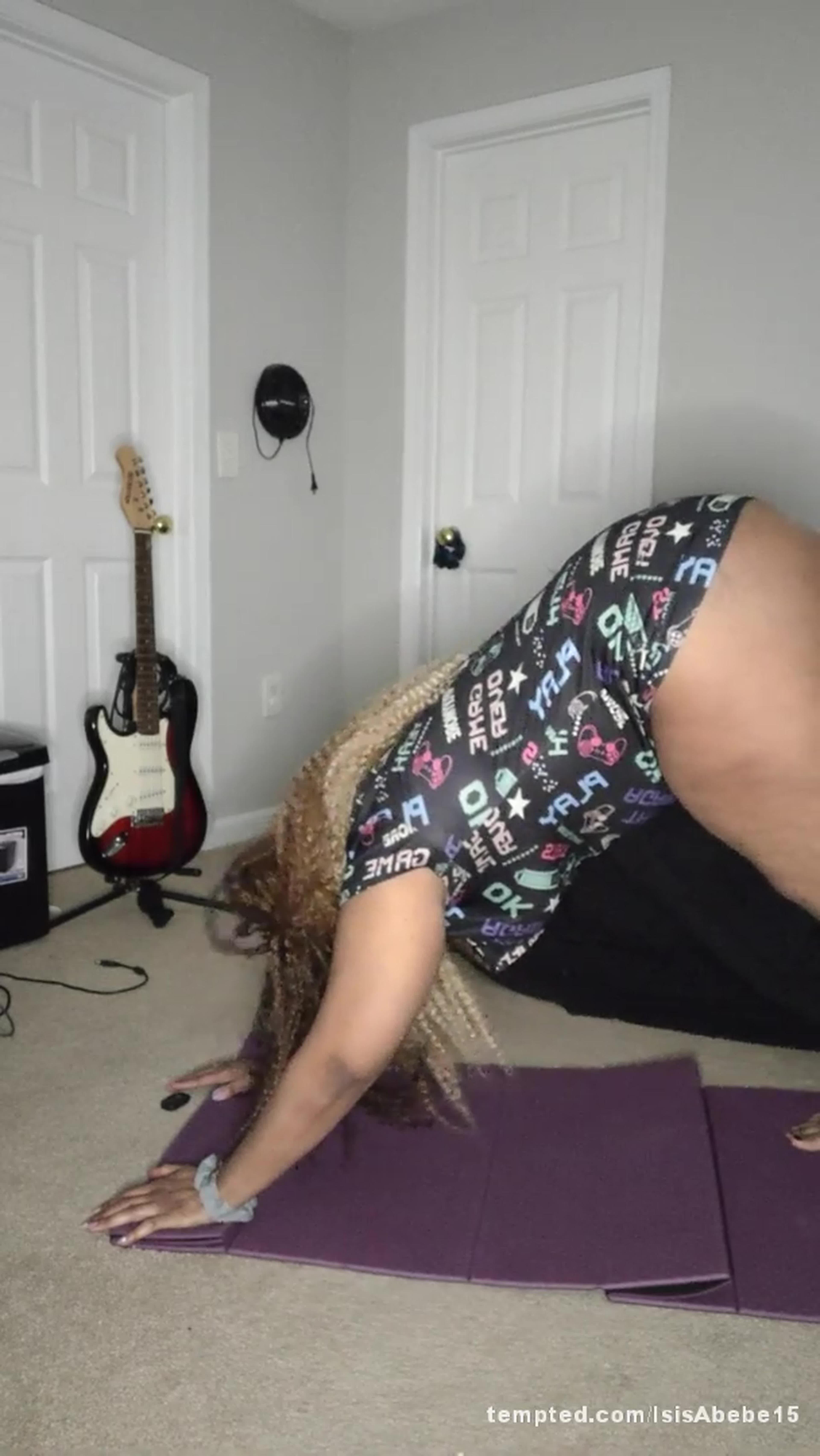 Yoga time๐ง๐ฝโโ๏ธโค๏ธ