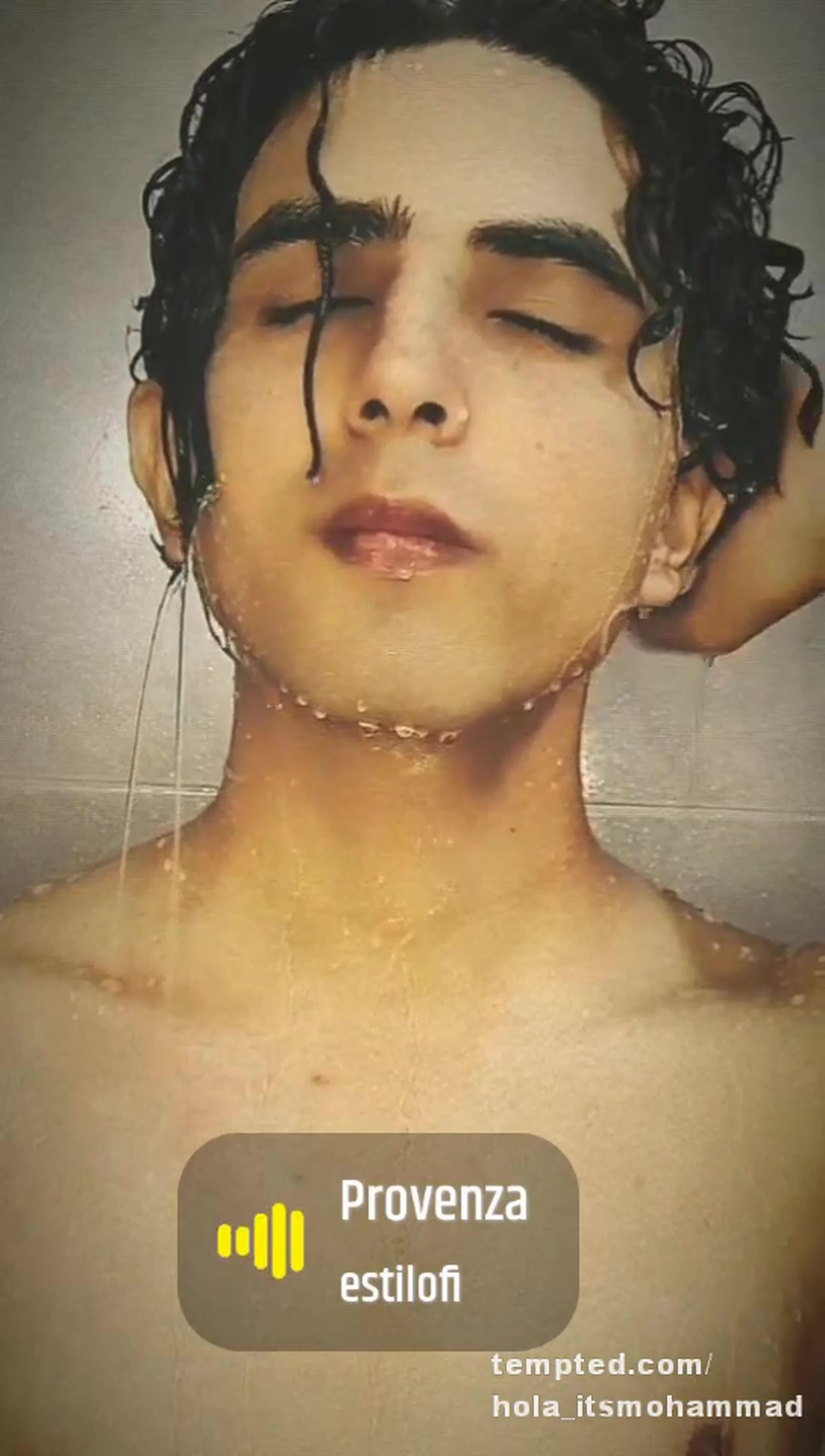 Wana take bath with me