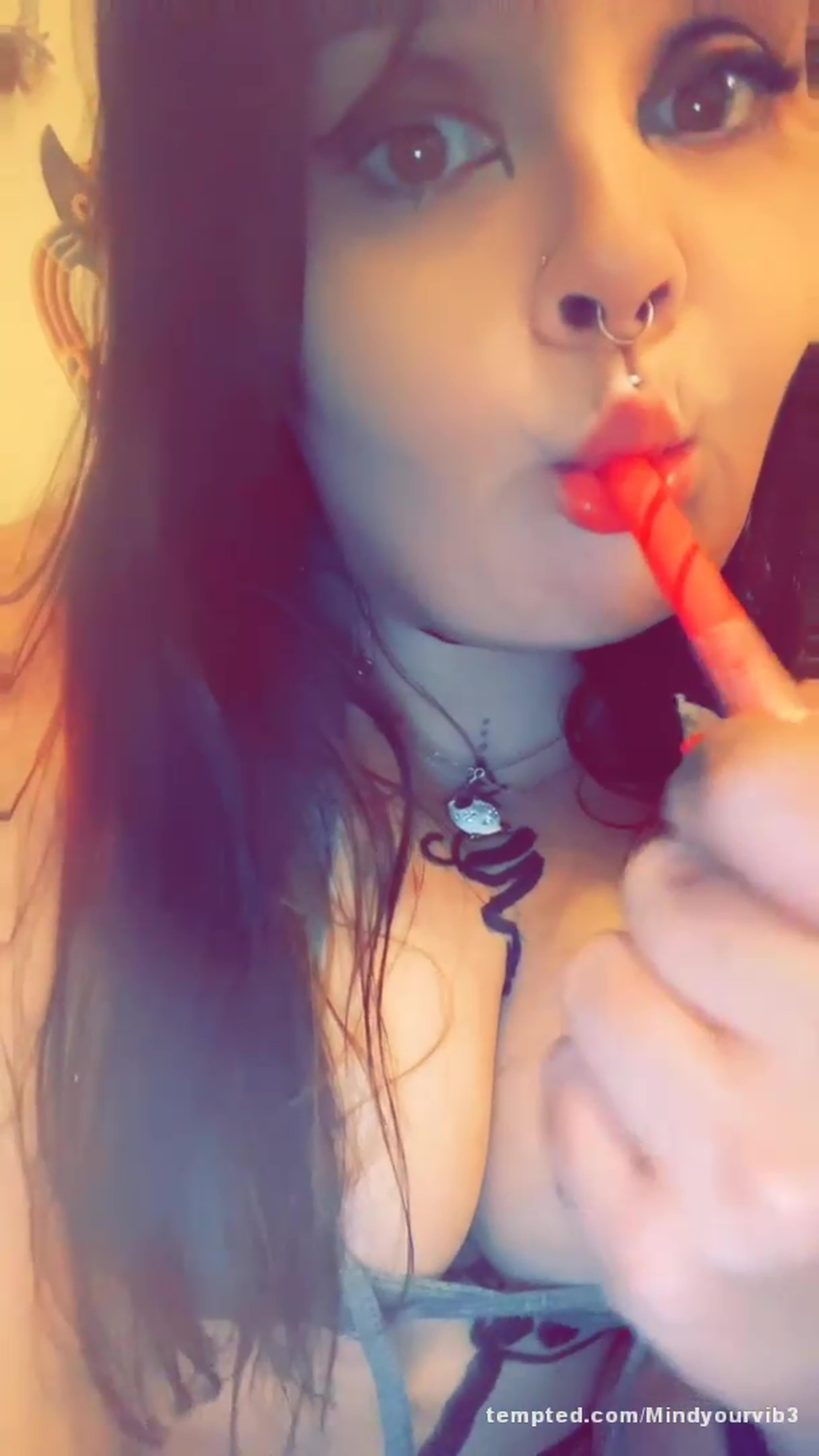 Sucking on … things