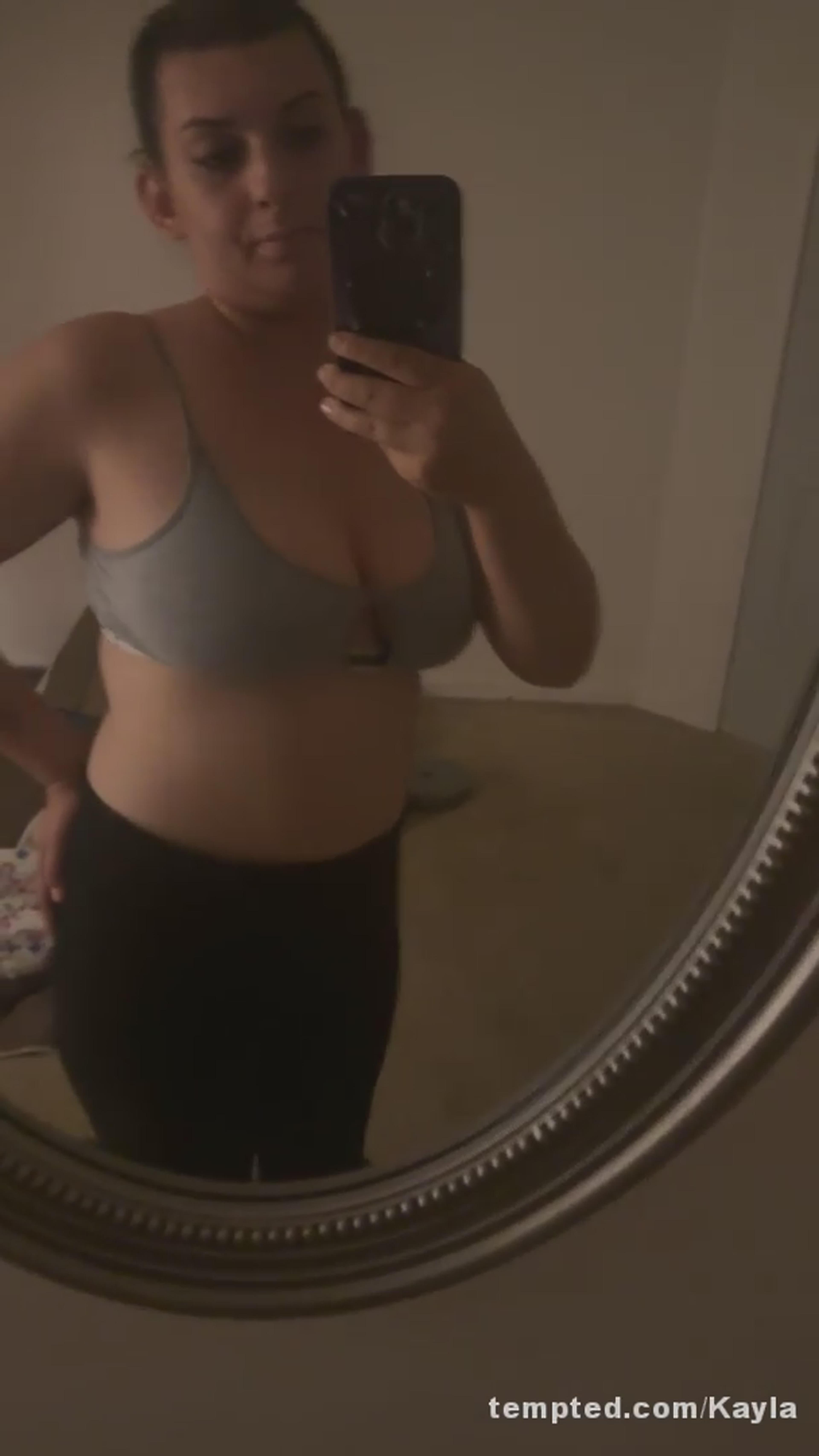 30 second video in my sports bra