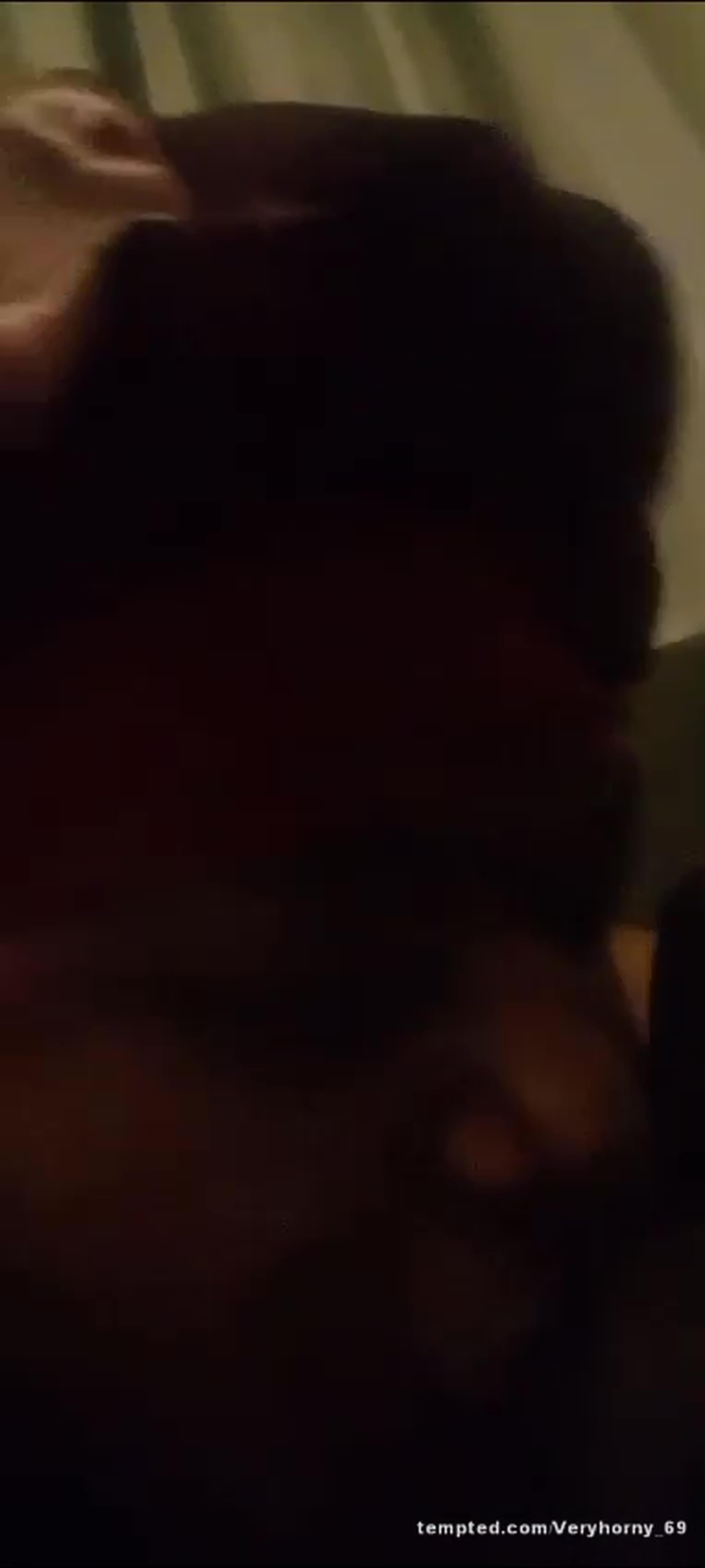 Very horny sucking cock