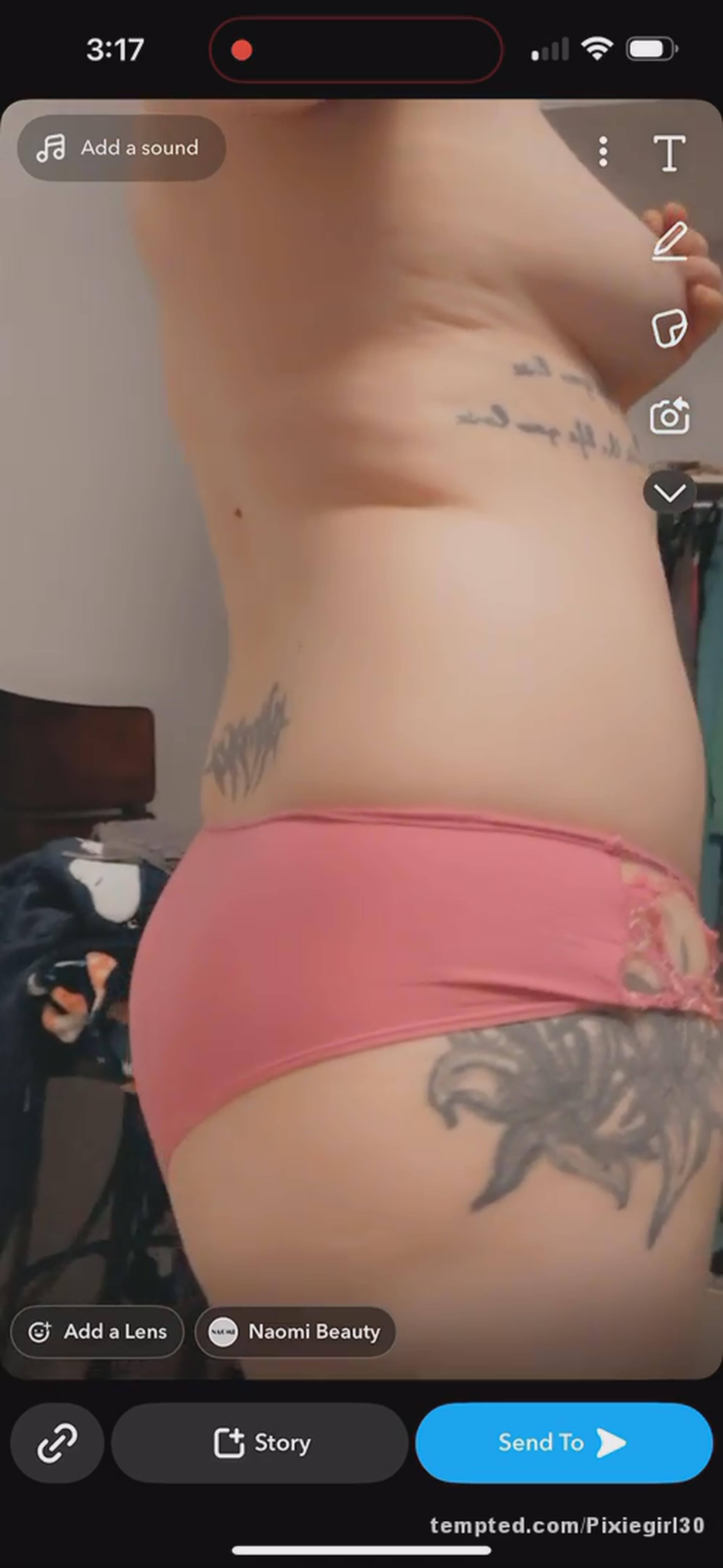 Meeeee almost naked with