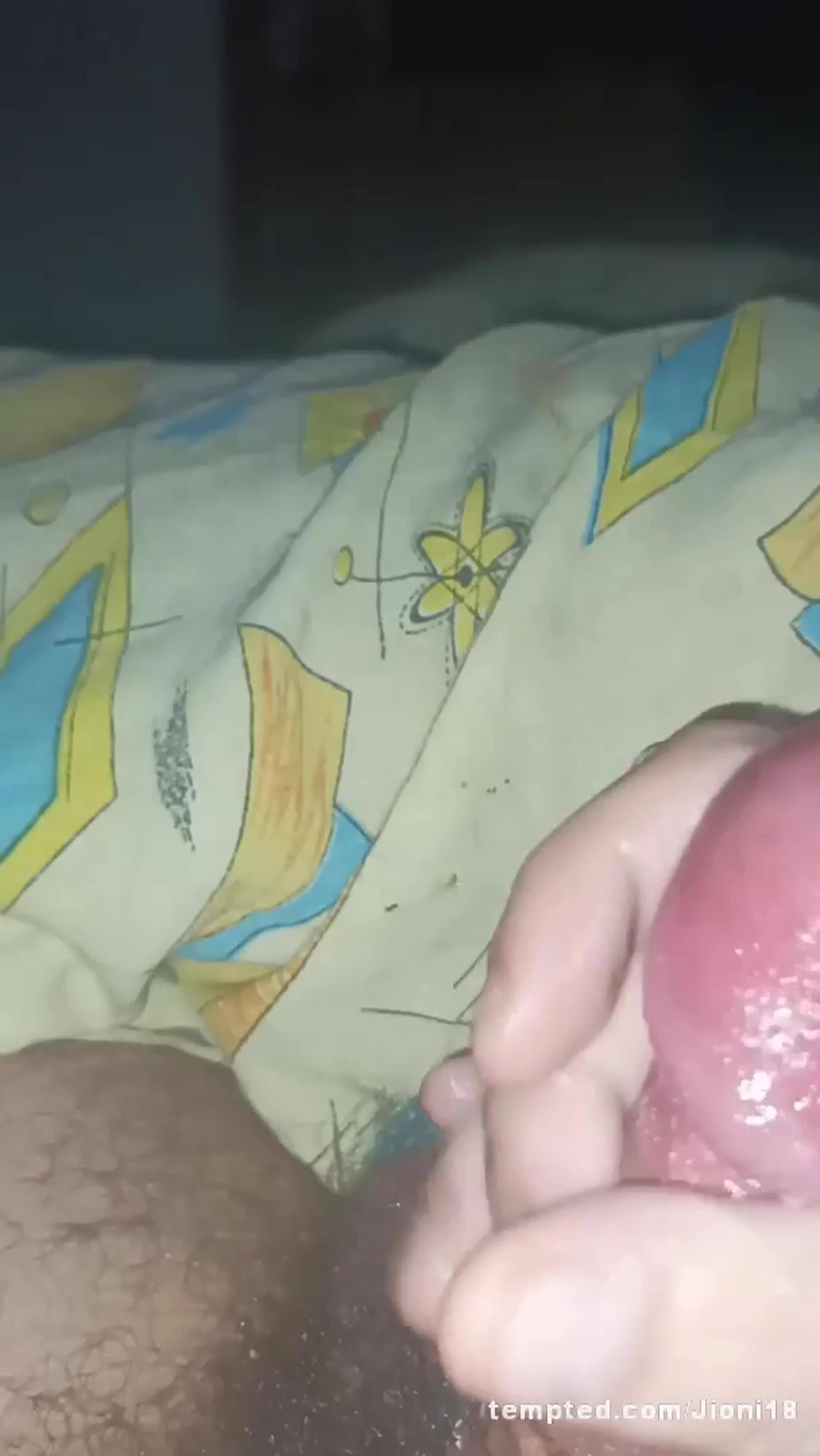 Creamy masturbation