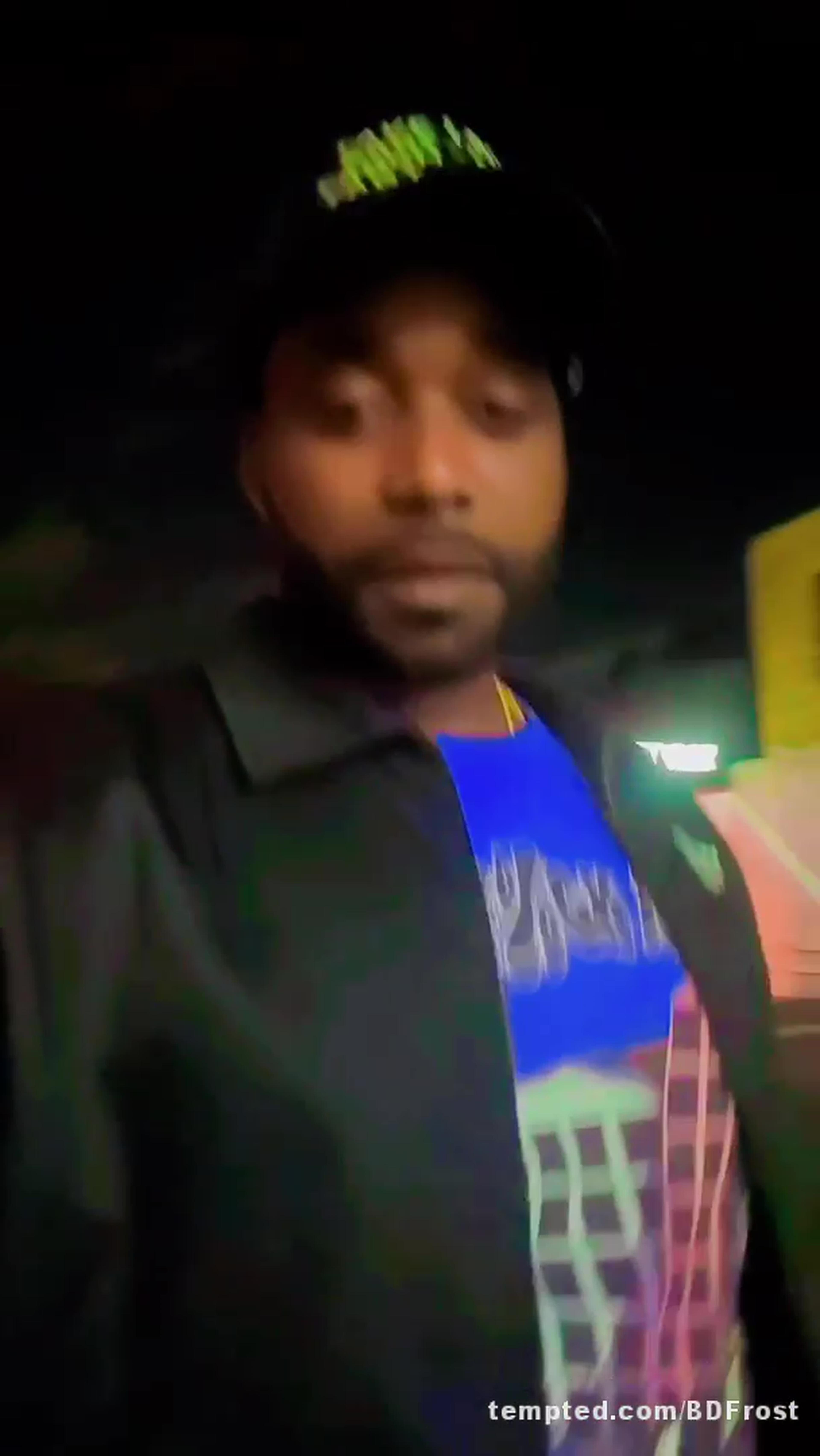 On my way to a booty call