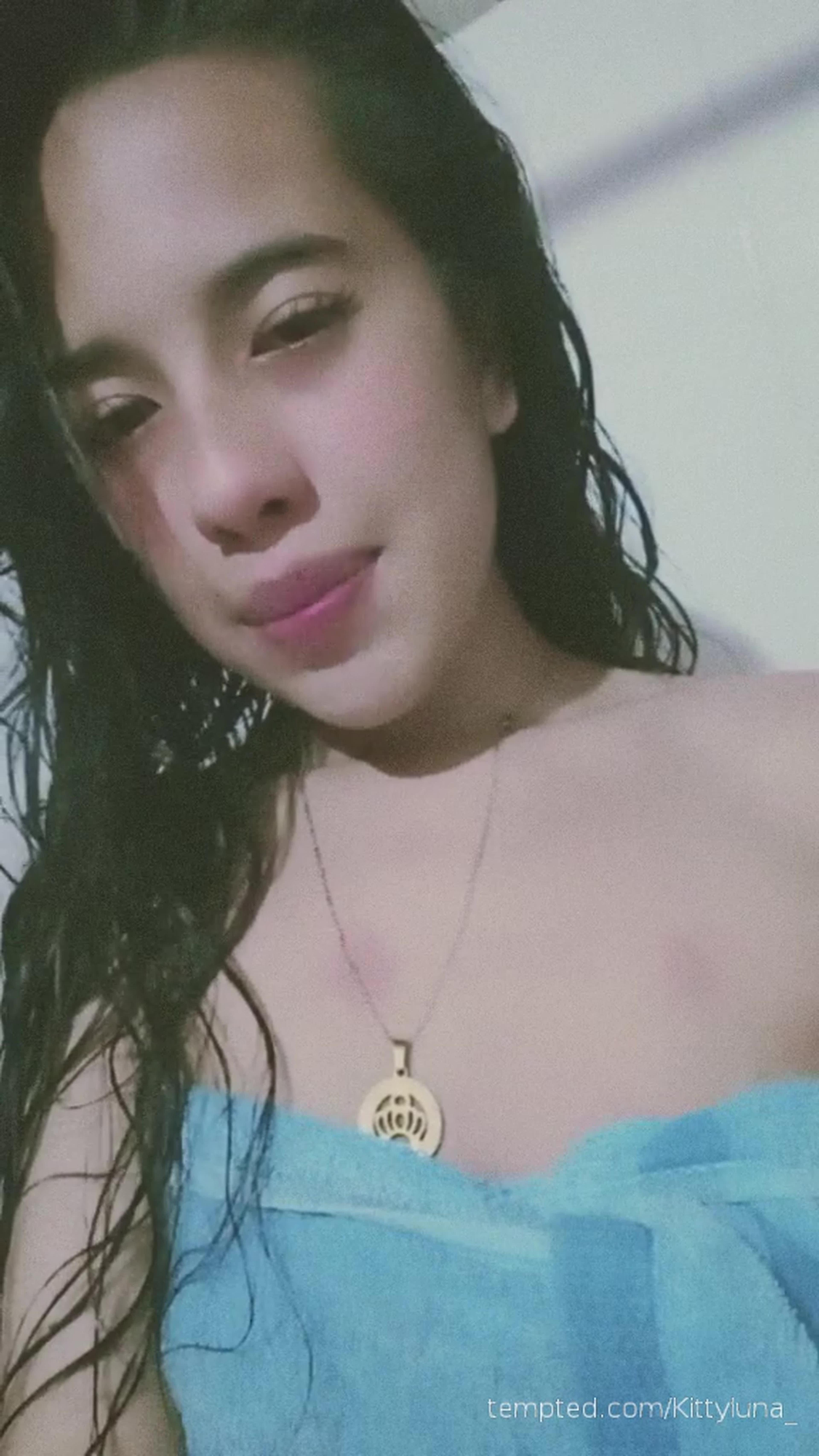 coming out of the shower