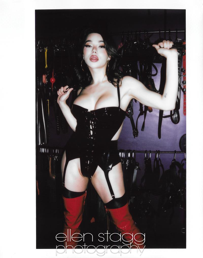 Emma Rose in this Polaroids from our BDSM shoot